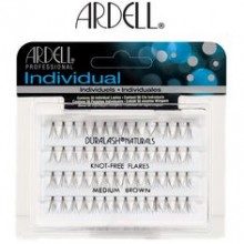 Individual duralash βλεφαρίδες τούφες medium  brown